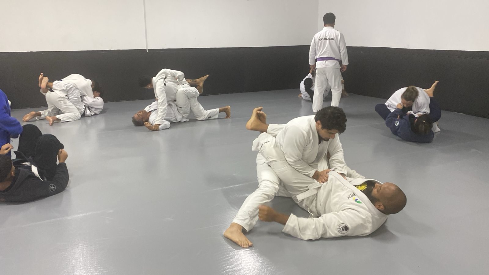 Treino de Jiu-Jitsu na Arena 10k